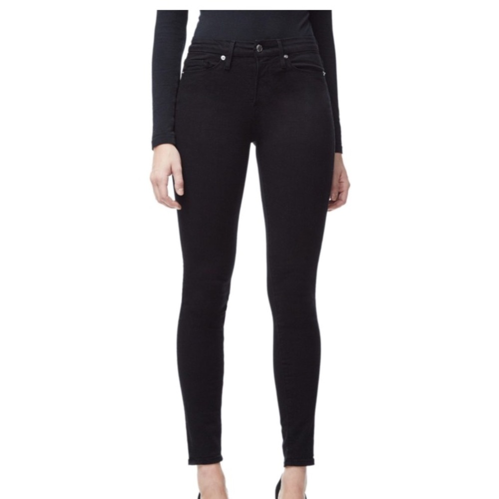 Good American good legs black jeans